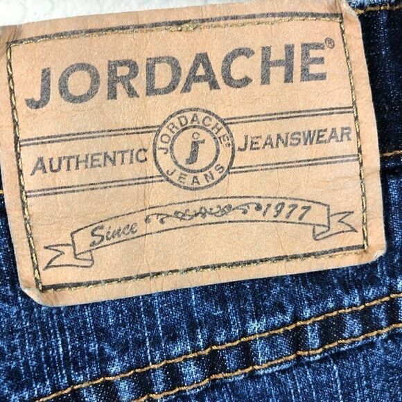 Jordache Jr. 9/10 Blue Vintage Bootie Shorty Jean Beach Summer Vacation Shorts - Picture 6 of 7